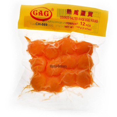 CAG Cooked Salted Duck Egg Yolks 12pcs